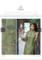 Prerna Rupali | Premium Viscose Unstitched Suit Set with Embroidery & Digital Print 1704